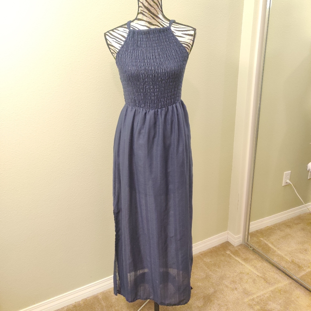 Universal thread Navy blue maxi dress